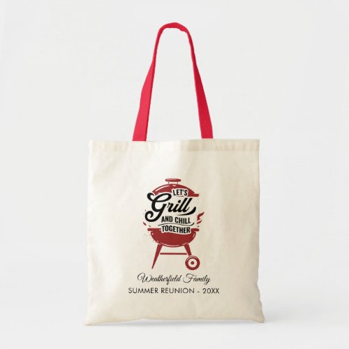 Family Reunion Annual Summer Reunion Matching Tote Bag