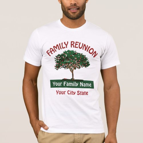 Family Reunion Apple Tree T_shirt