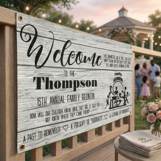 Family Reunion Banner 