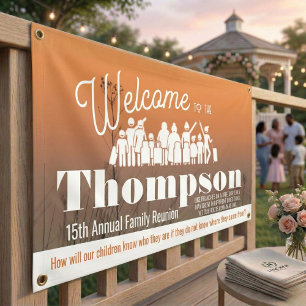 Family Reunion Banner 
