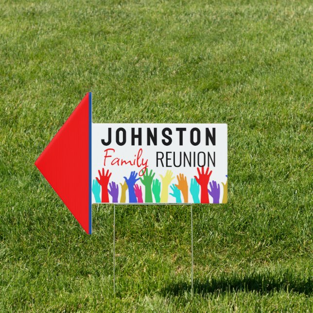 Family Reunion Banners and Sign (Insitu)