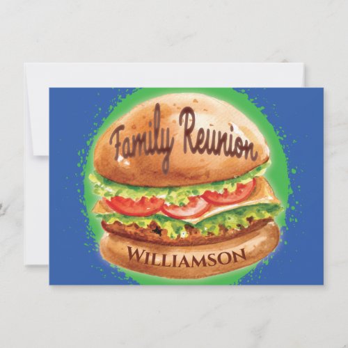 Family Reunion Barbecue Picnic