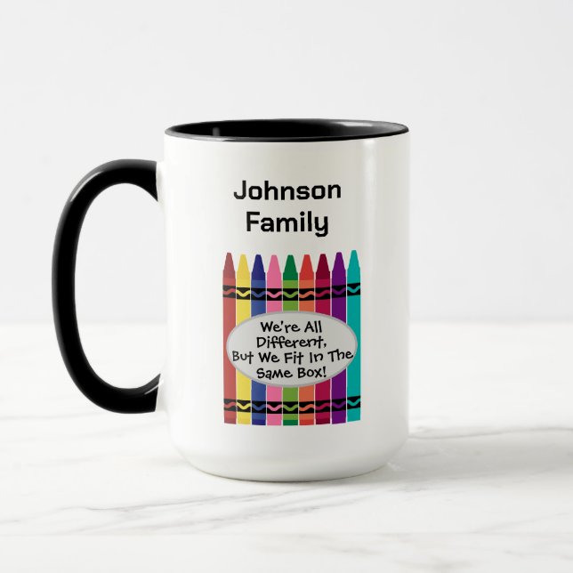 Family Reunion Big Color Mug (Left)
