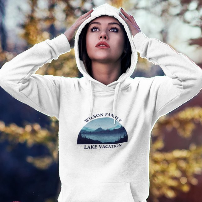 Family Reunion Blue Lake Summer Vacation Custom Hoodie (Creator Uploaded)