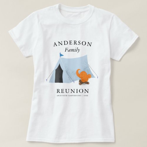 Family Reunion Camping Trip T_Shirt