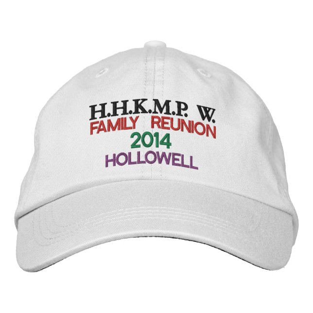 Family Reunion Cap (Front)