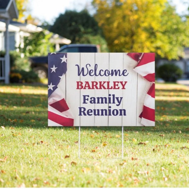Family Reunion Celebration Yard Sign (Creator Uploaded)