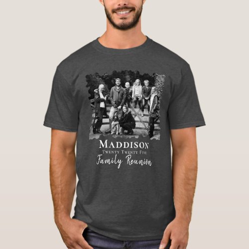 Family Reunion Celebrations Photo Masking T_Shirt