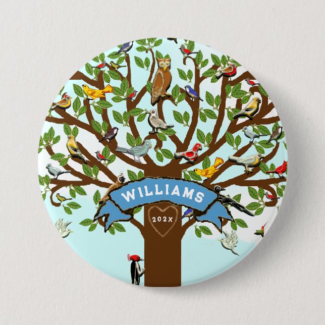 Family Reunion Collectible Button (Front)