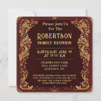 Family Reunion Collection Invitation