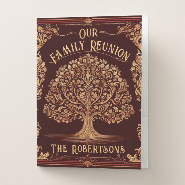 Family Reunion Collection Pocket Folder (Front)