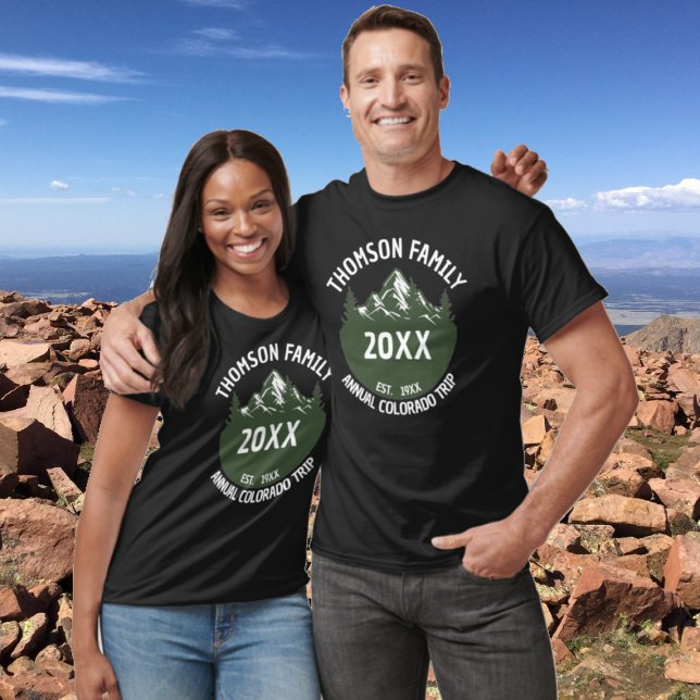 Family Reunion Colorado Summer Vacation T-Shirt (Creator Uploaded)