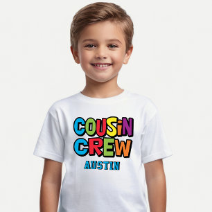 Family Reunion Colorful Cousin Crew  Tri-Blend Shirt