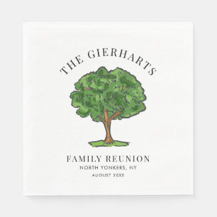 Family Reunion Cousins Annual Party Paper Napkins