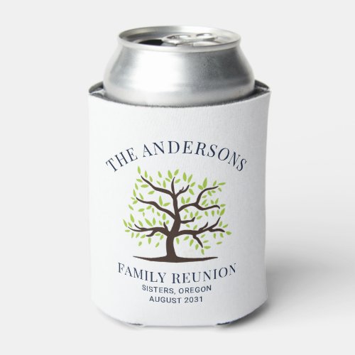 Family Reunion Cousins Get Together Custom Can Cooler