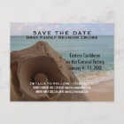 Family Reunion Cruise Ships | Save the Date Ocean Announcement Postcard ...