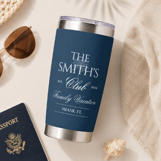 Family Reunion Cup, Custom vacation Tumbler
