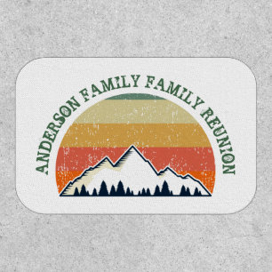 Family Reunion Custom Fall Retreat Sunset Patch