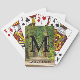 Family Reunion Custom Personalized Playing Cards