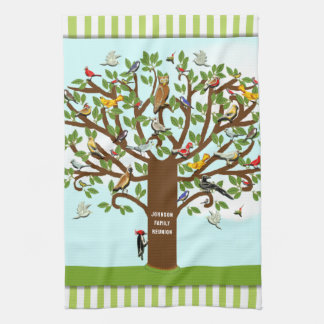 Family Reunion Décor Kitchen Towel