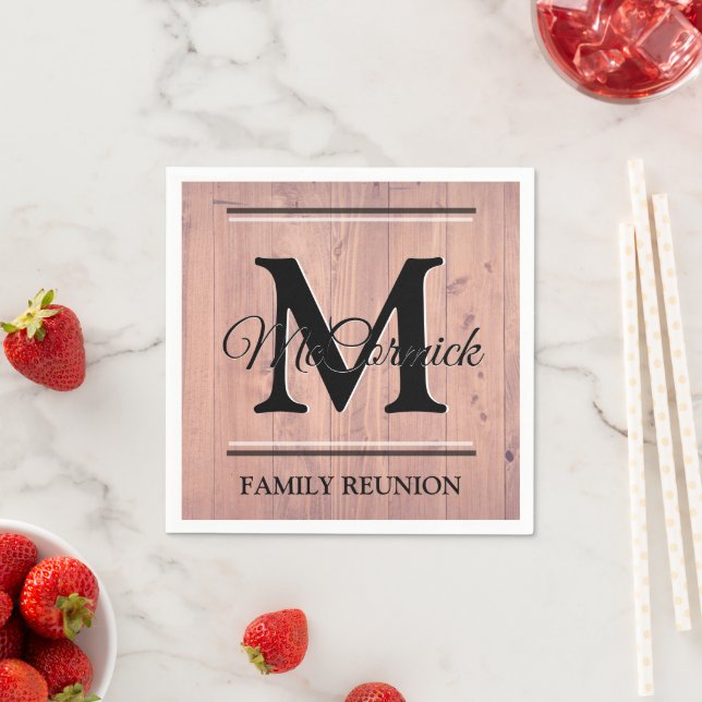 Family Reunion Decorations Ideas Party Supplies Na Napkins (Insitu)