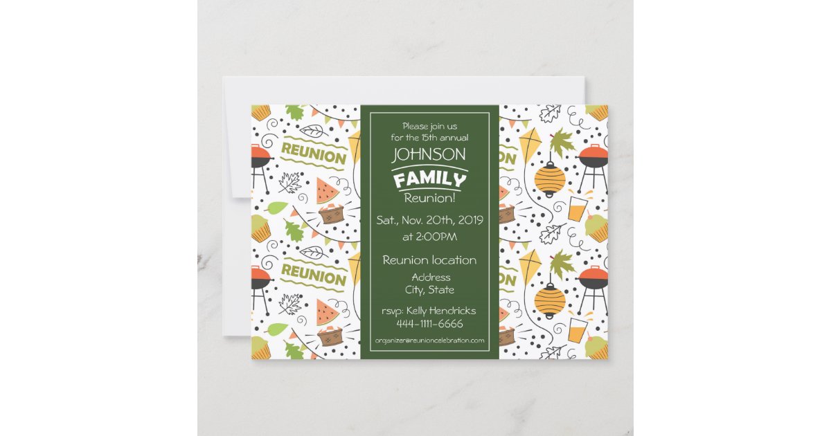 family reunion invitation