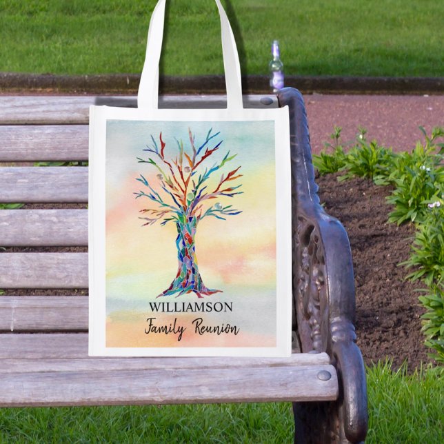 Family Reunion Family Tree   Grocery Bag (Creator Uploaded)