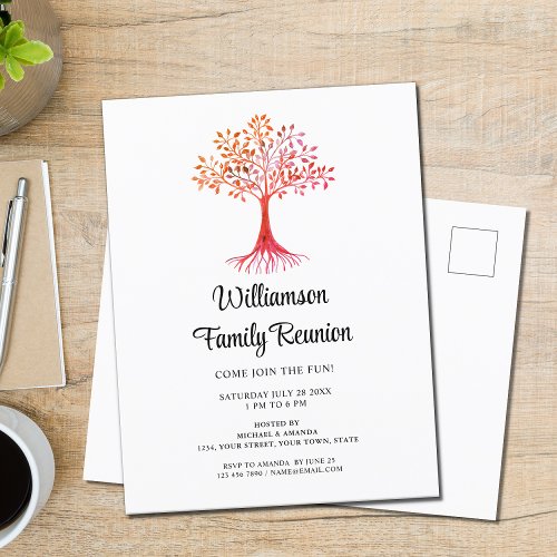 Family Reunion Family Tree