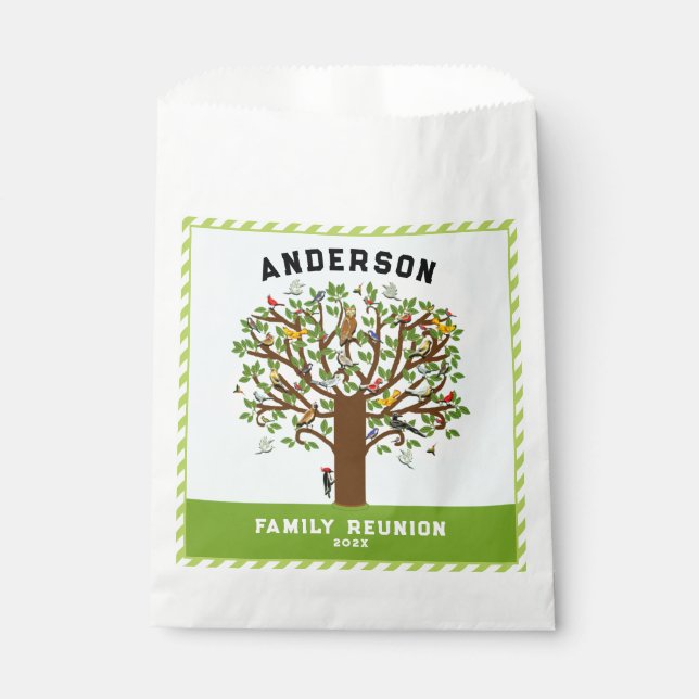 Family Reunion favor bag (Front)