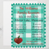 Family Reunion Flier (Front/Back)