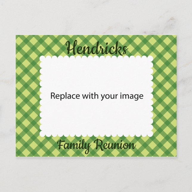 Family reunion frame postcard (Front)