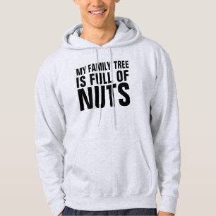 FAMILY REUNION FUNNY "FAMILY TREE NUTS" T-SHIRTS