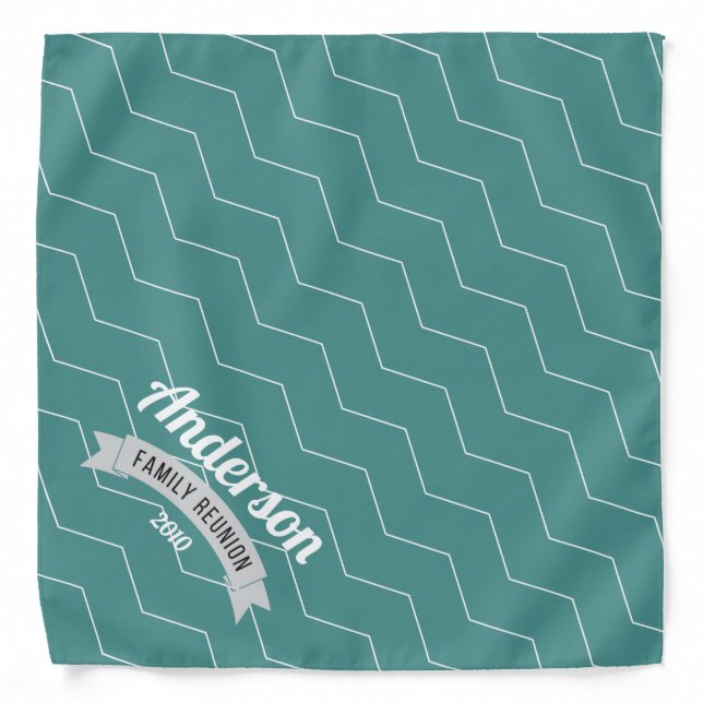 Family reunion gathering love custom personalize bandana (Front)