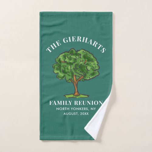 Family Reunion Genealogy Cousins Get Together Hand Towel