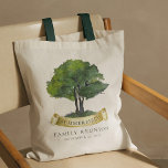 Family Reunion Genealogy Tree Matching Tote Bag<br><div class="desc">Featuring a watercolor tree,  this cute minimalist family reunion tote bags template is easy to customize and ready to add your yearly family gathering details this year. You can click the "Personalize" button to add your reunion event.</div>