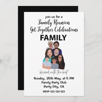 Family Reunion Get Together Party Family Reunion