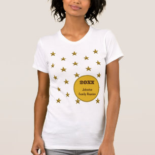 Family Reunion Gold Star Annual Picnic Event T-Shirt