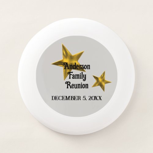 Family Reunion Gold Star Event Summer Picnic Wham_O Frisbee