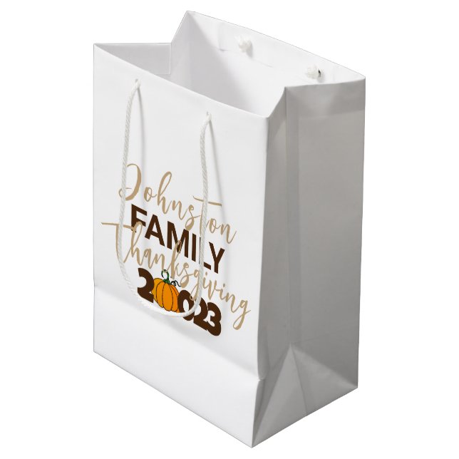 Family Reunion Goodie Bag Ideas (Front Angled)