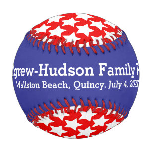 Family Reunion Grand Slam Custom Baseball