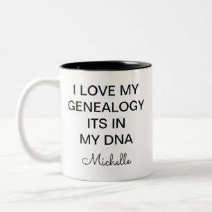 Family Reunion Holiday Gag Keepsake Two-Tone Coffee Mug