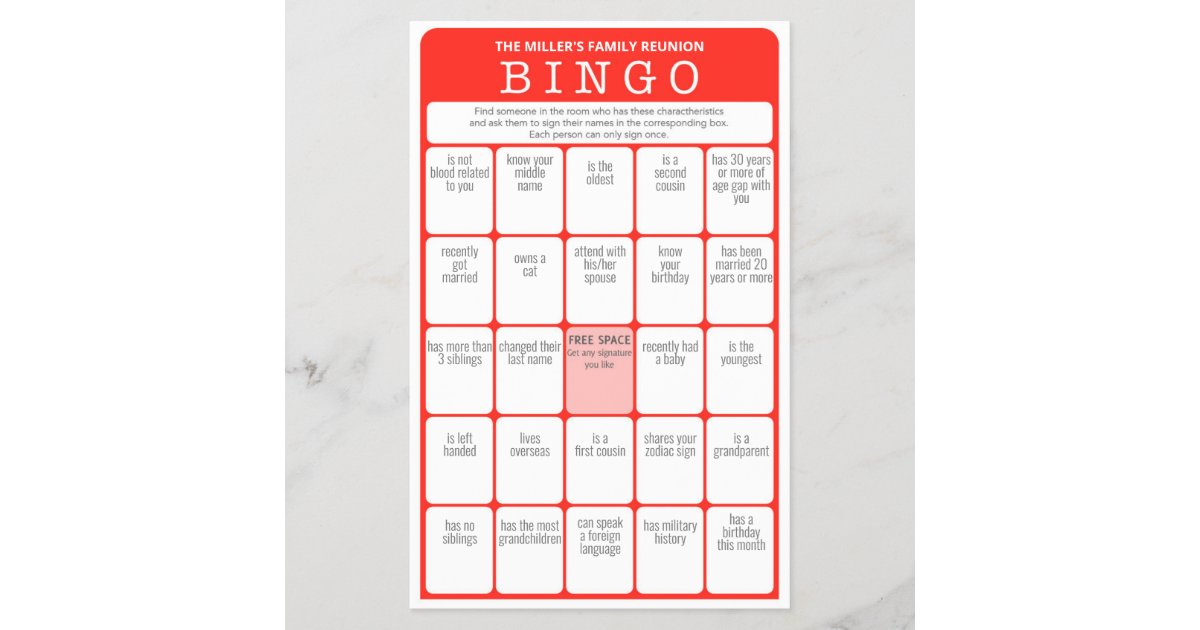 Family Reunion Ice Breaker 2 in 1 Games