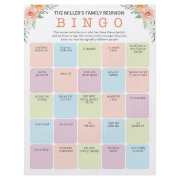 Family Reunion Ice Breaker 2 in 1 Games Flyer Family Reunion Ice Breaker 2 in 1 Games Flyer