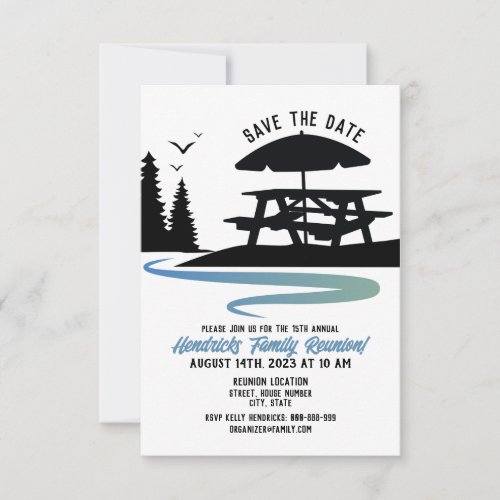 Family Reunion invitation