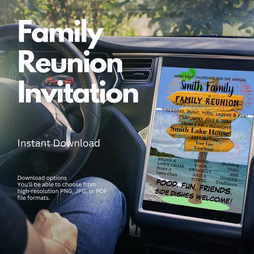 Family Reunion Invitation