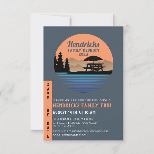 Family Reunion invitation