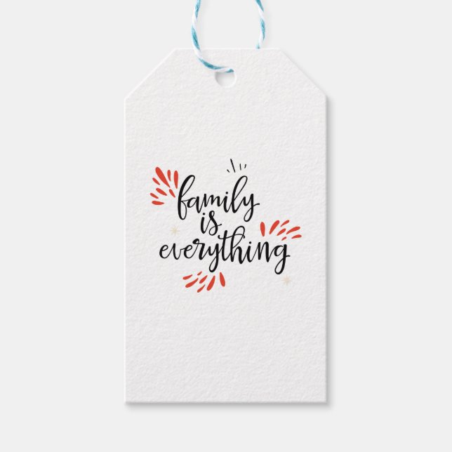 family reunion is everything gift tags (Front)