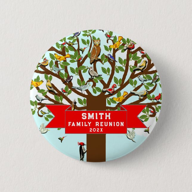 Family Reunion Keepsake Button (Front)