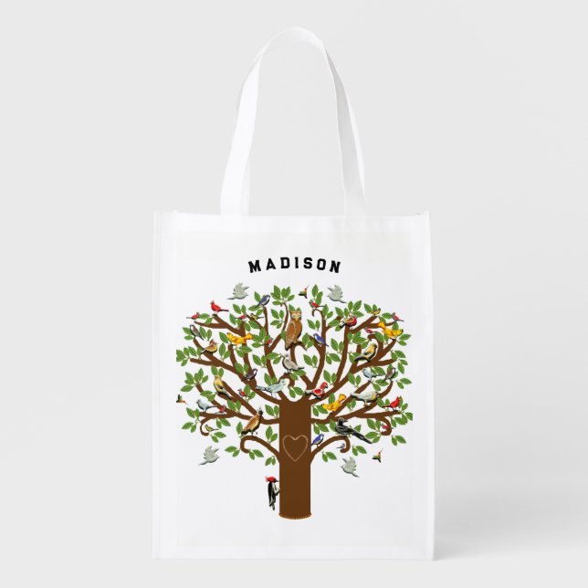 Family Reunion Keepsake Grocery Bag (Front)