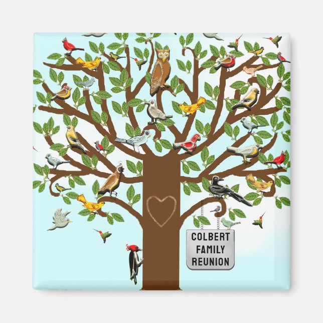 Family Reunion Keepsake Magnet (Front)